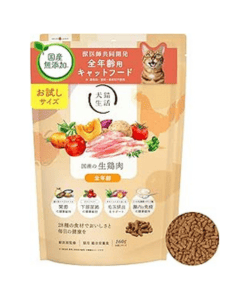 犬猫生活 キャットフード オールステージ(全年齢用)ロゴ